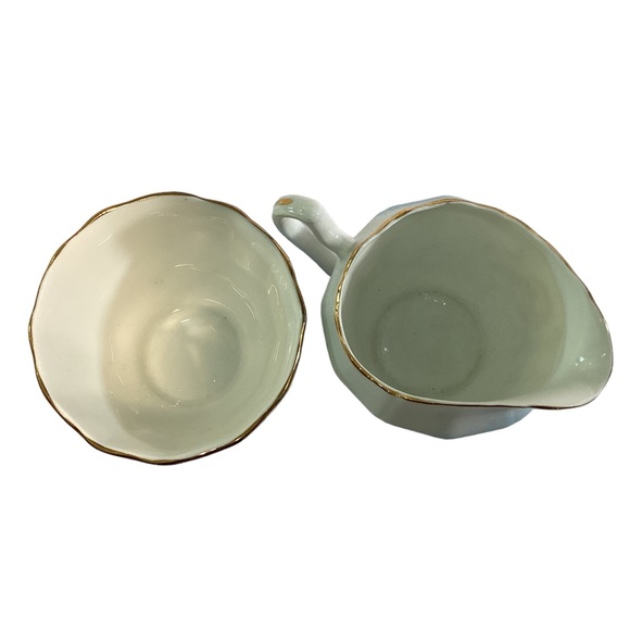 Clarence Of England Bone China Alaska Eskimos Sugar And Creamer - Picture 6 of 8